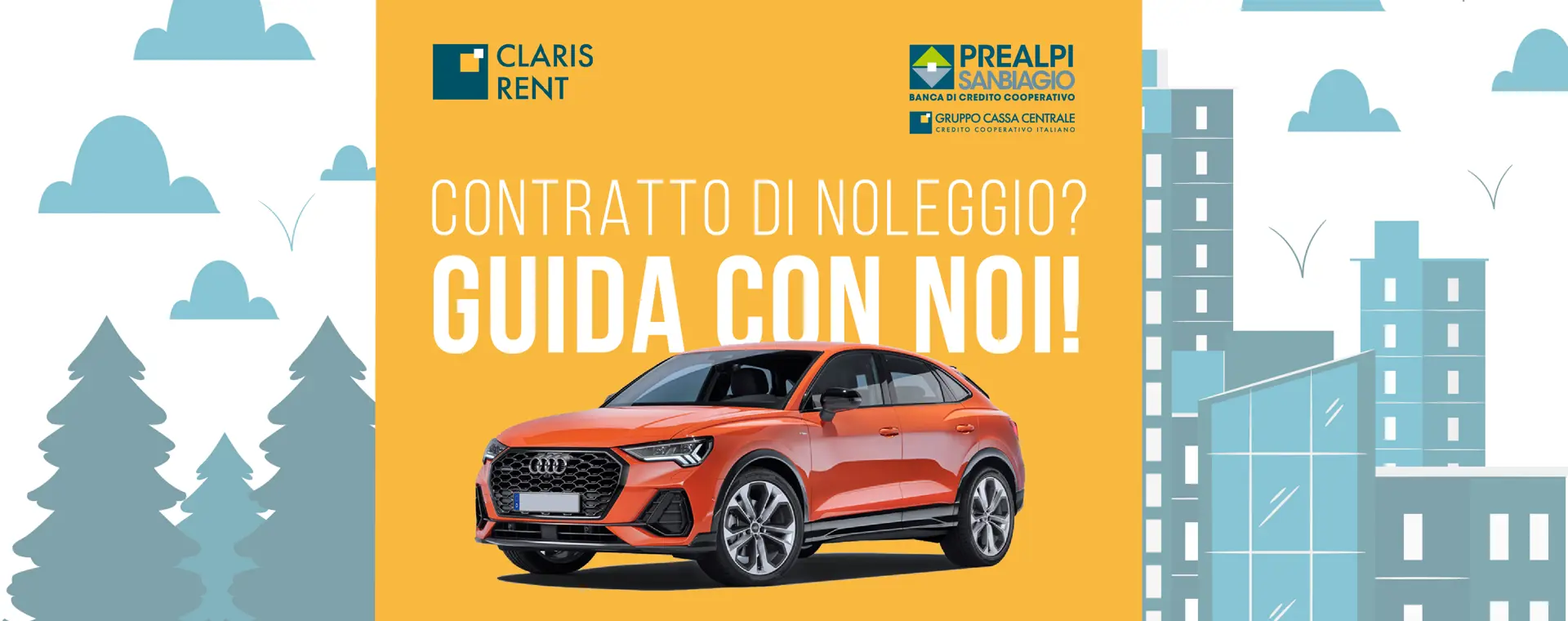Contratto di Noleggio? GUIDA CON NOI! 